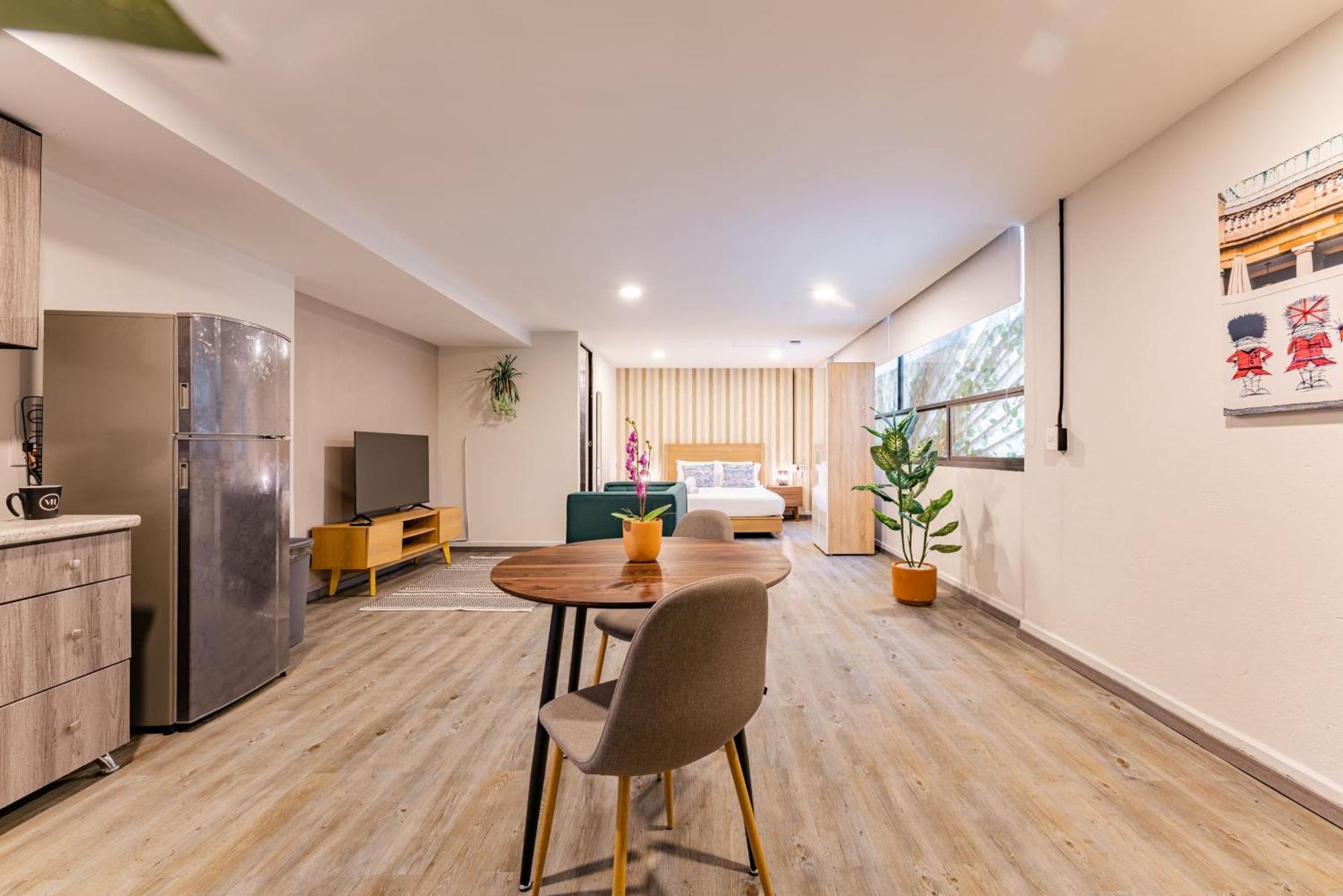 Condesa Lofts & Residence Hotel By Vh مدينة مكسيكو الغرفة الصورة